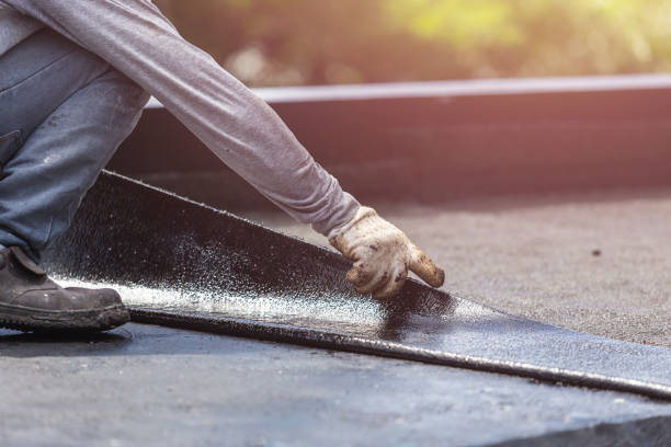 Professional Basement Waterproofing technician working in Mentone, AL